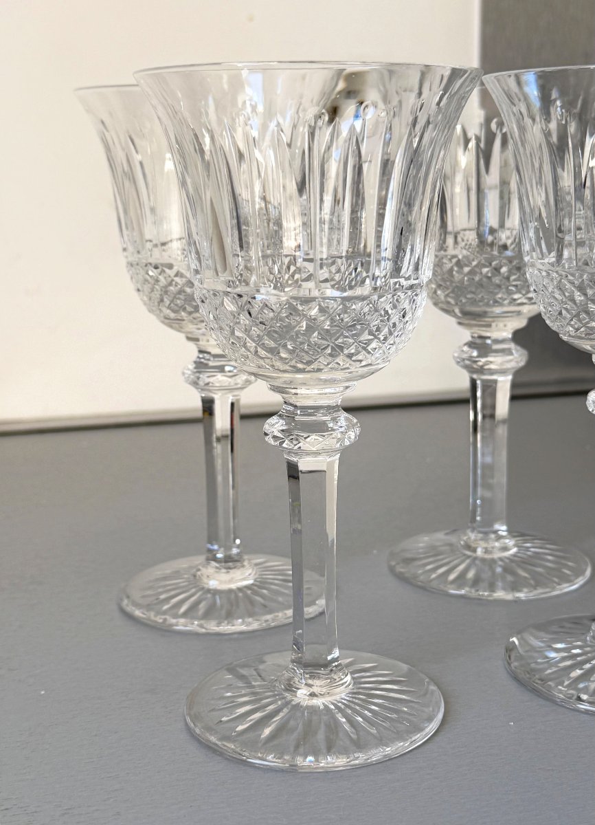 6 Verres à Eau en Cristal Saint Louis modèle Tommy-photo-2
