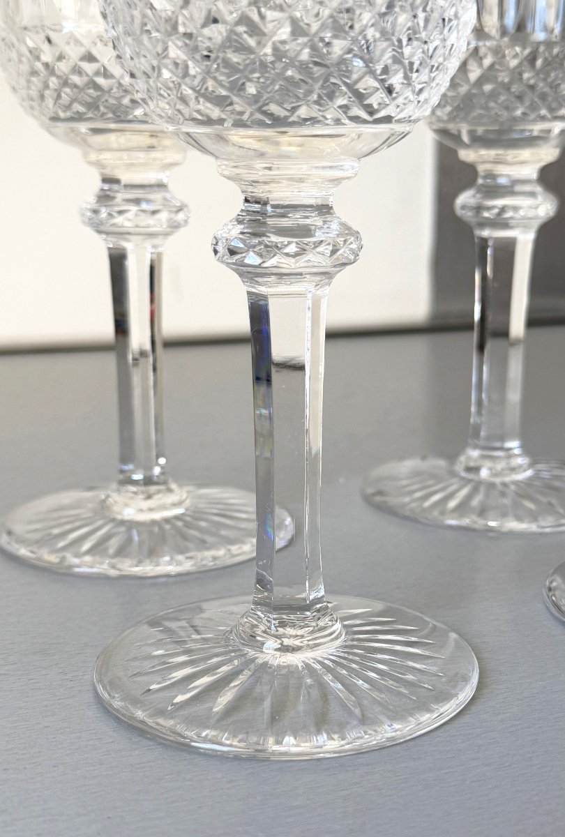 6 Verres à Eau en Cristal Saint Louis modèle Tommy-photo-4