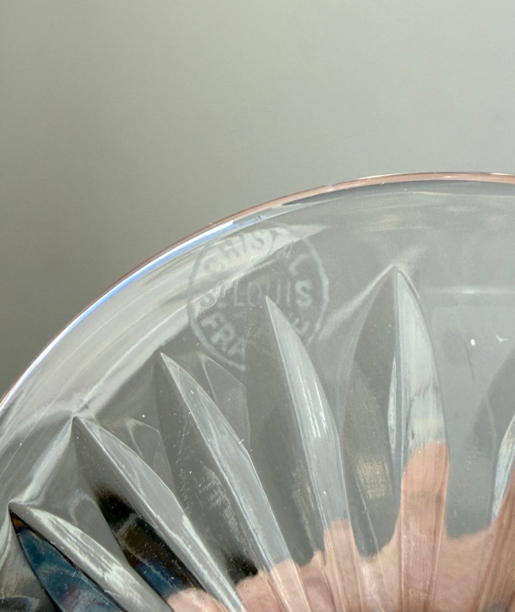 6 Verres à Eau en Cristal Saint Louis modèle Tommy-photo-7