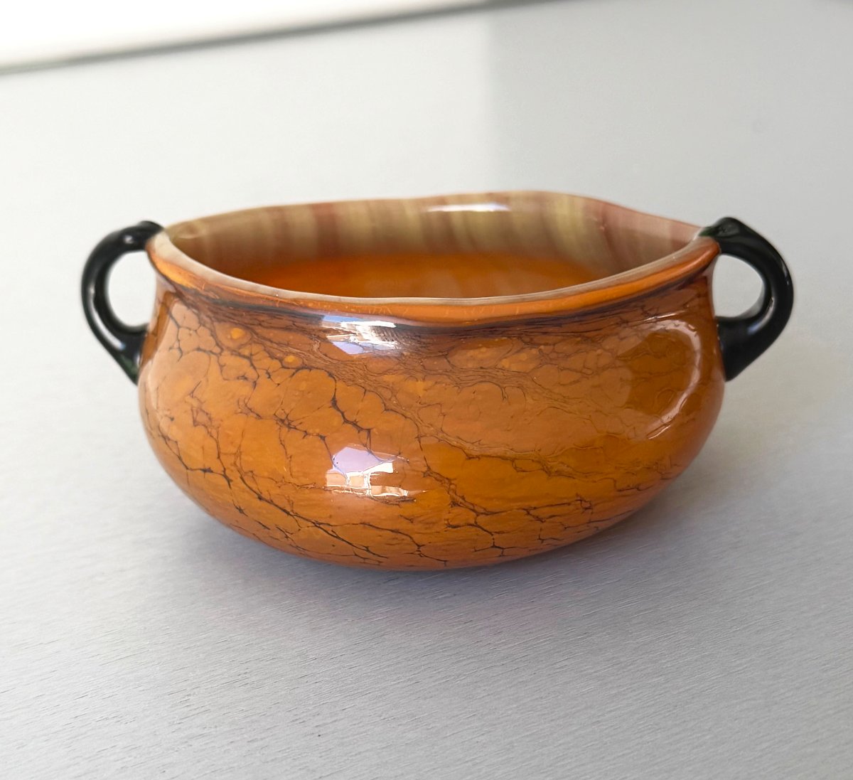 Art Deco "bijou" Vase By Charles Schneider-photo-2
