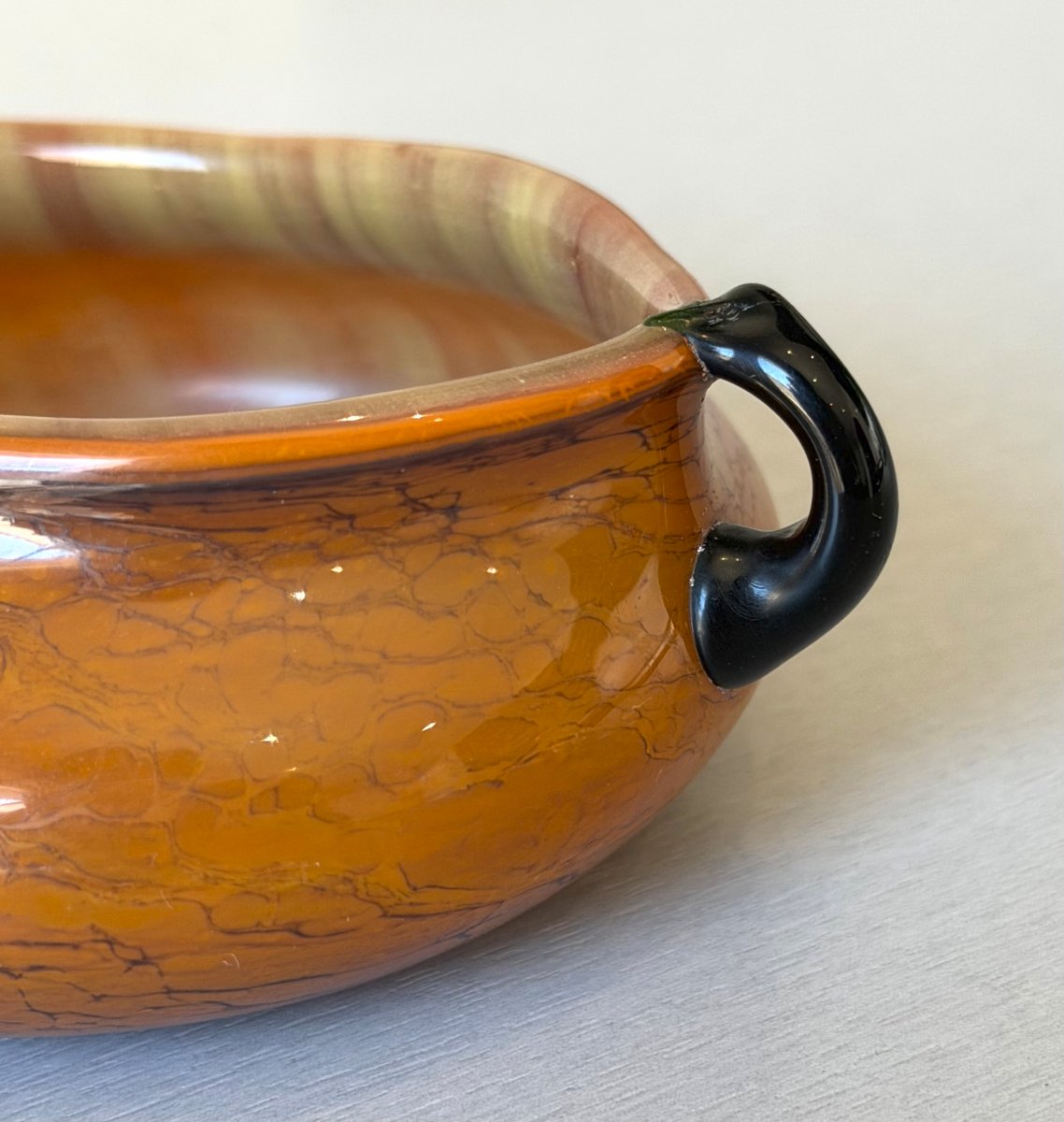 Art Deco "bijou" Vase By Charles Schneider-photo-2