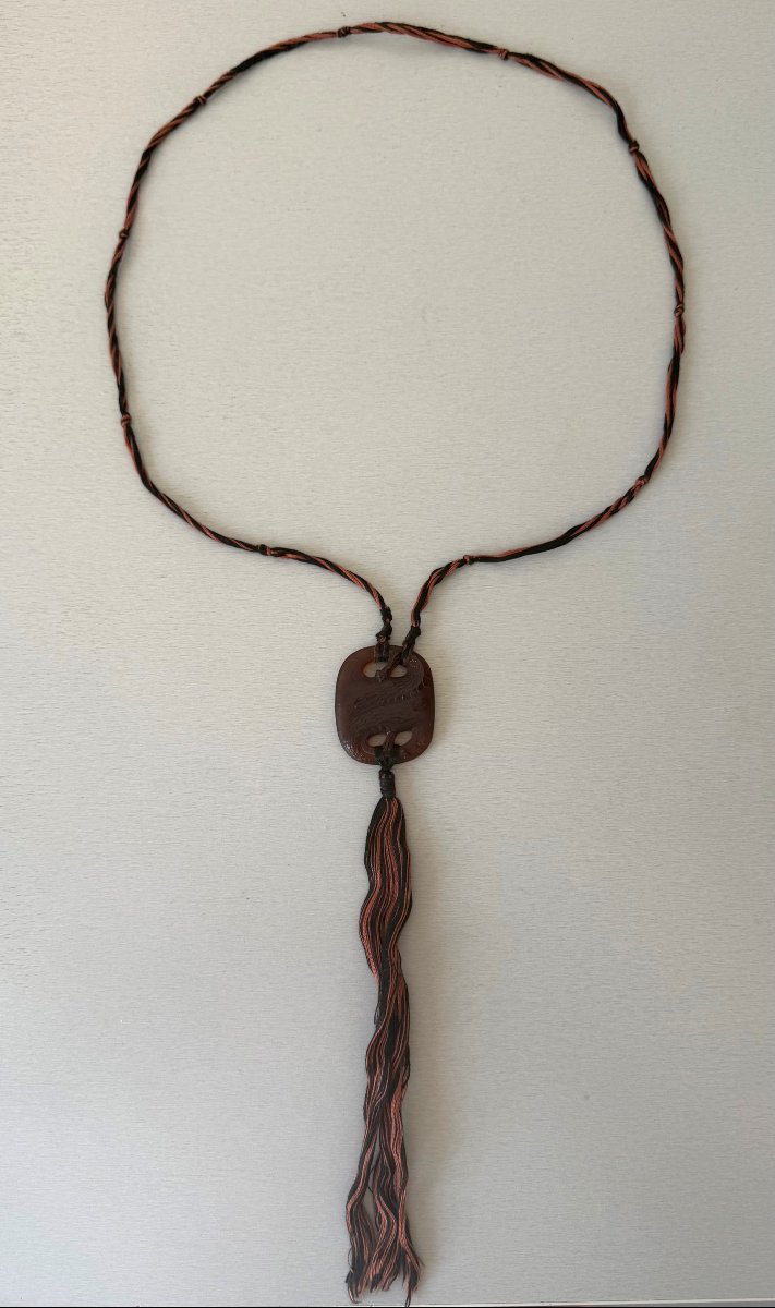 René Lalique Art Deco "snakes" Pendant-photo-1