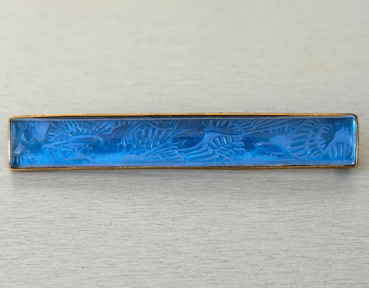 René Lalique Art Deco "bird Barrette" Brooch