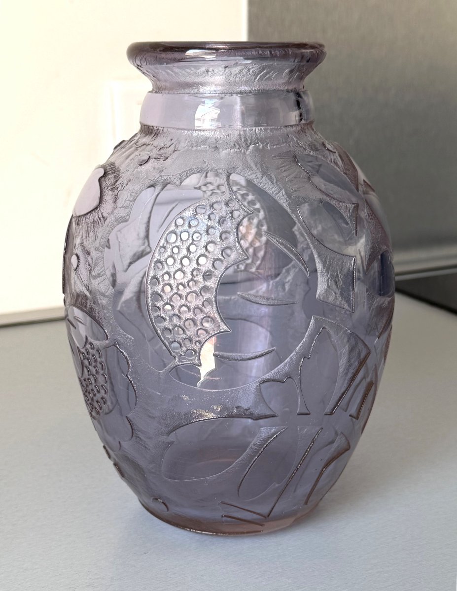 Vase Art Déco Daum Nancy vers 1930