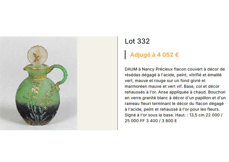Daum Nancy "résédas" Art Nouveau Vase-photo-8