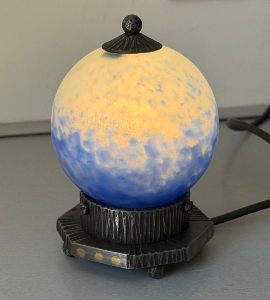 Art Deco Nightlight By Schneider-photo-5