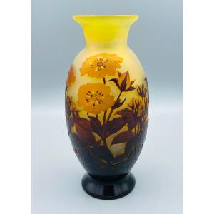 Superbe Vase Art Nouveau De Chez Emile Gallé à Nancy 1900