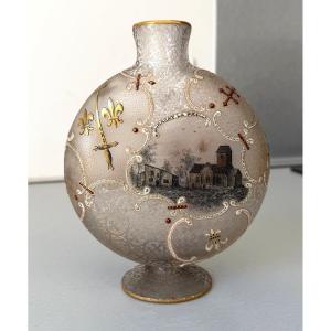 Art Nouveau "domrémy La Pucelle" Vase By Daum Nancy, 1892