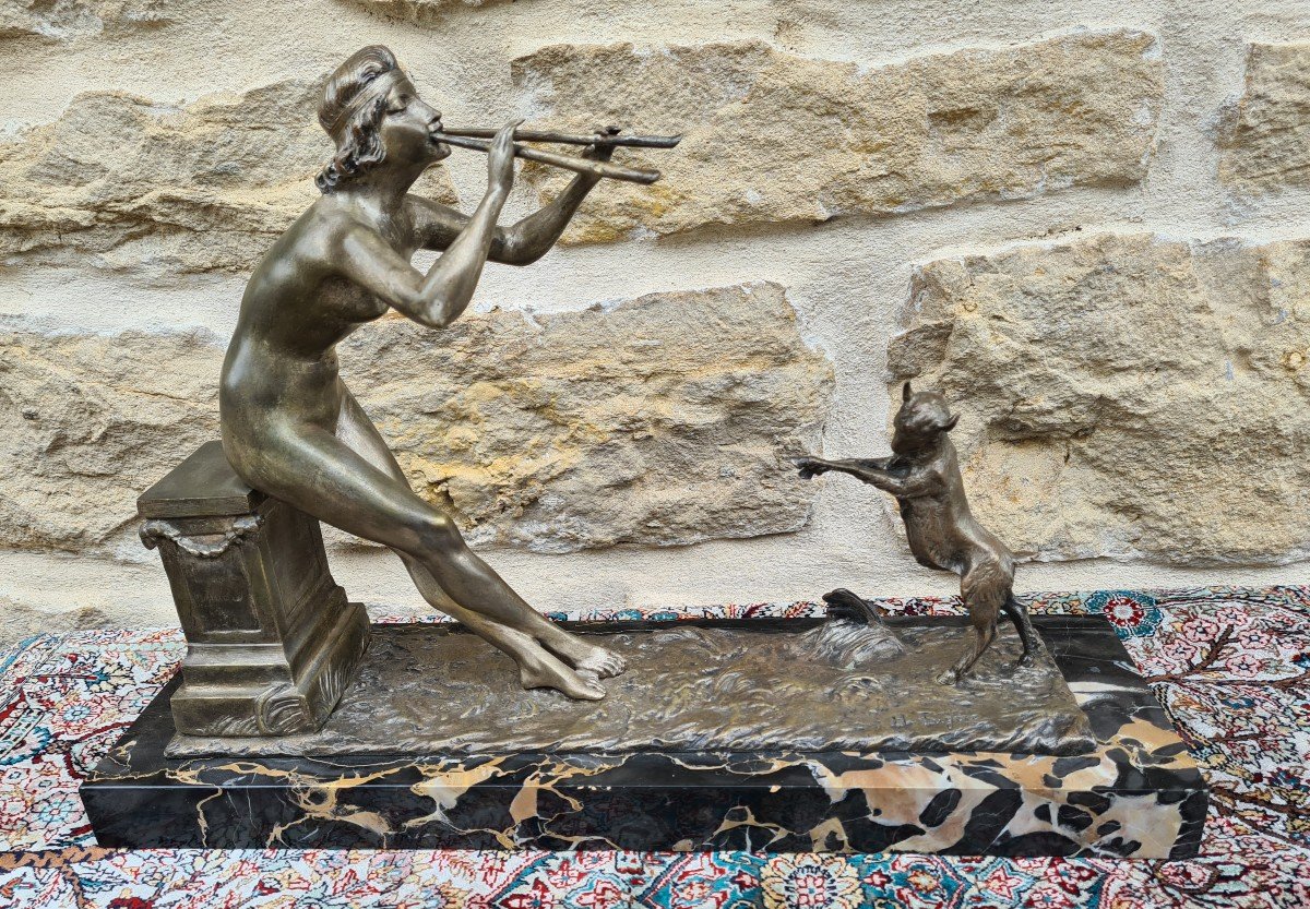 Bronze Art Déco Signé Fugère