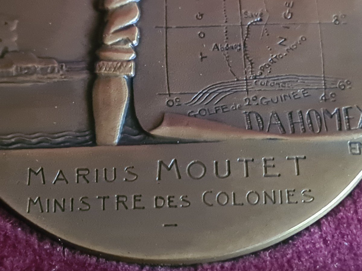 Médaille, IIIe République, Exposition Coloniale De Paris, Côte D’ivoire, Femme Du Bornou-photo-6