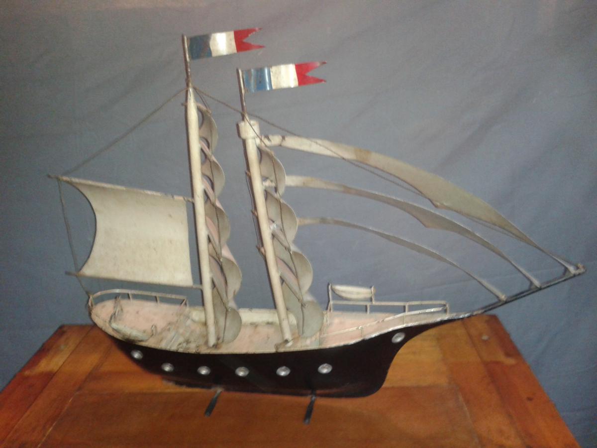 Maquette De Bateau En TÔle Publicitaire-photo-3