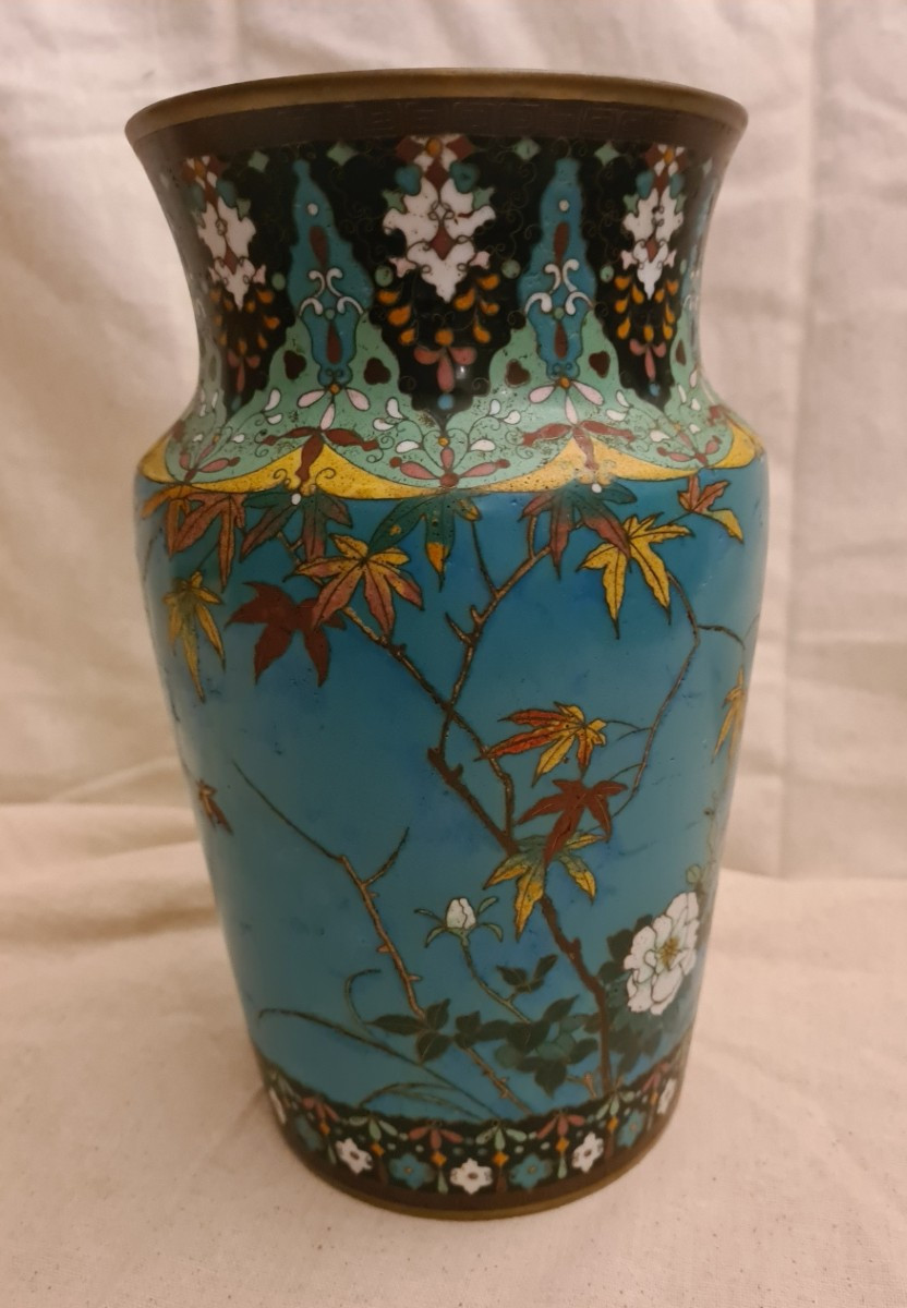 Vase Cloisonné Japon