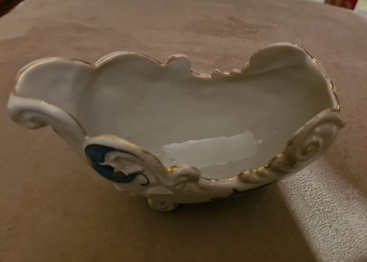 Earthenware In The Shape Of A Clog By Emile Gallé In Nancy-photo-2