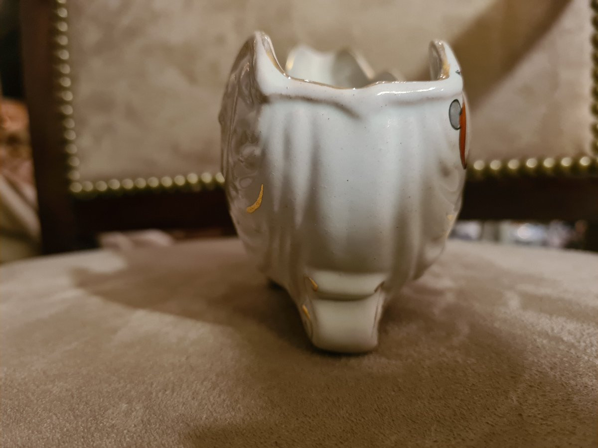 Earthenware In The Shape Of A Clog By Emile Gallé In Nancy-photo-6