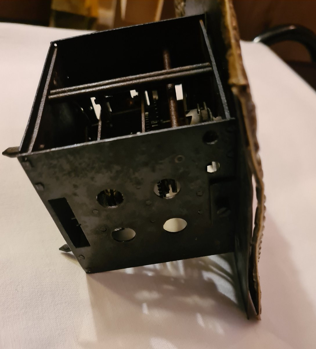 Miniature Comtoise Clock, 19th Century, Bailly-maitre, Morez (jura)-photo-5