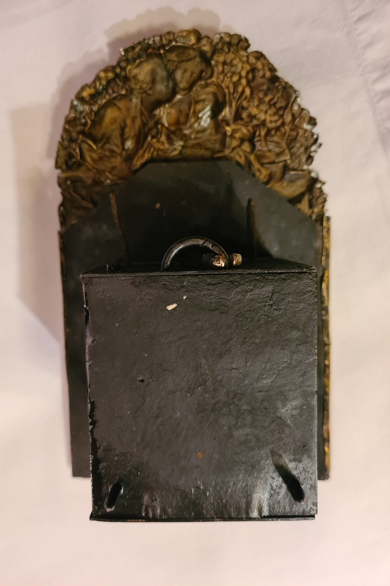 Miniature Comtoise Clock, 19th Century, Bailly-maitre, Morez (jura)-photo-7