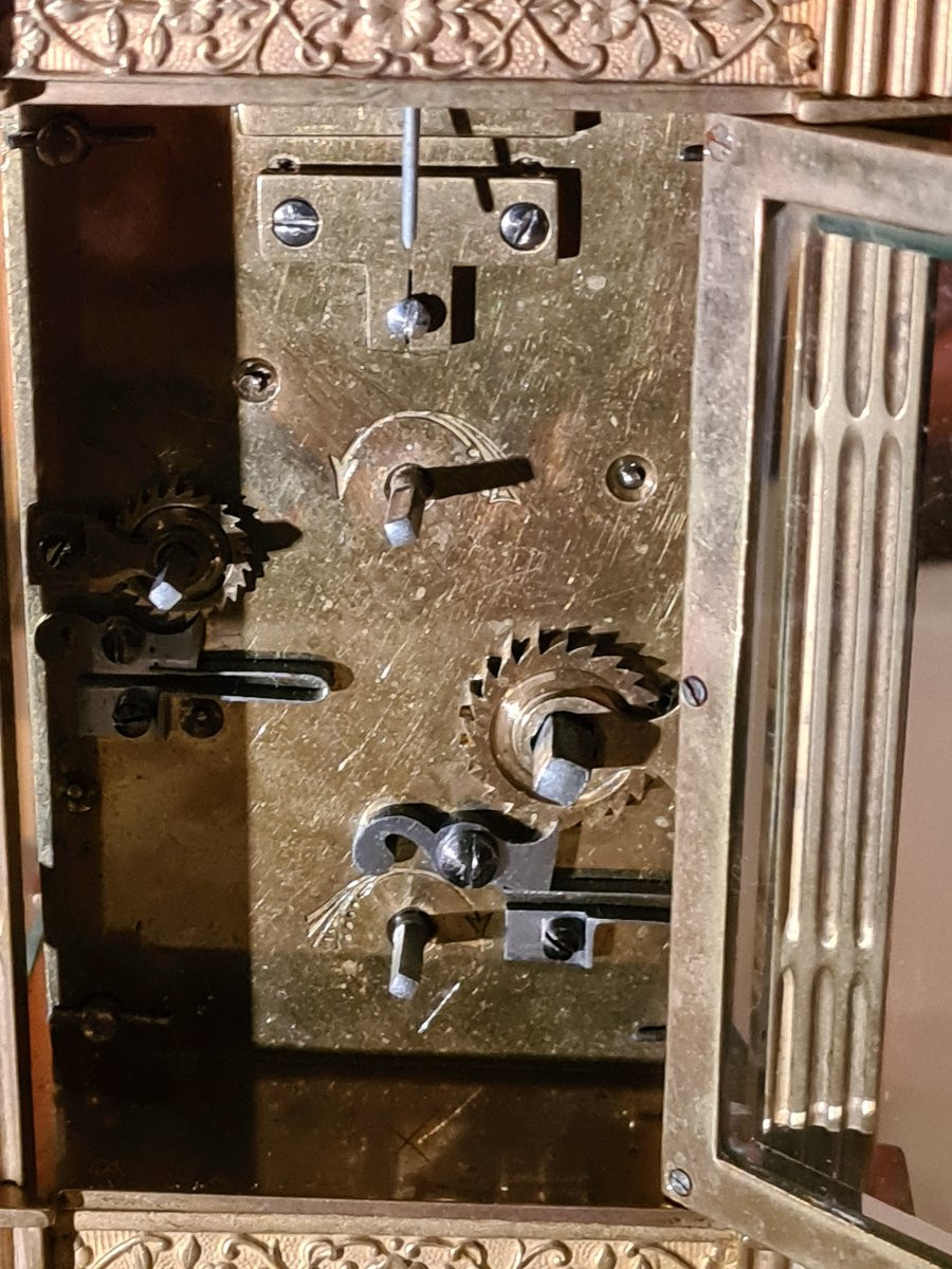 Pendulette d'Officier 19 éme à sonnerie-photo-3