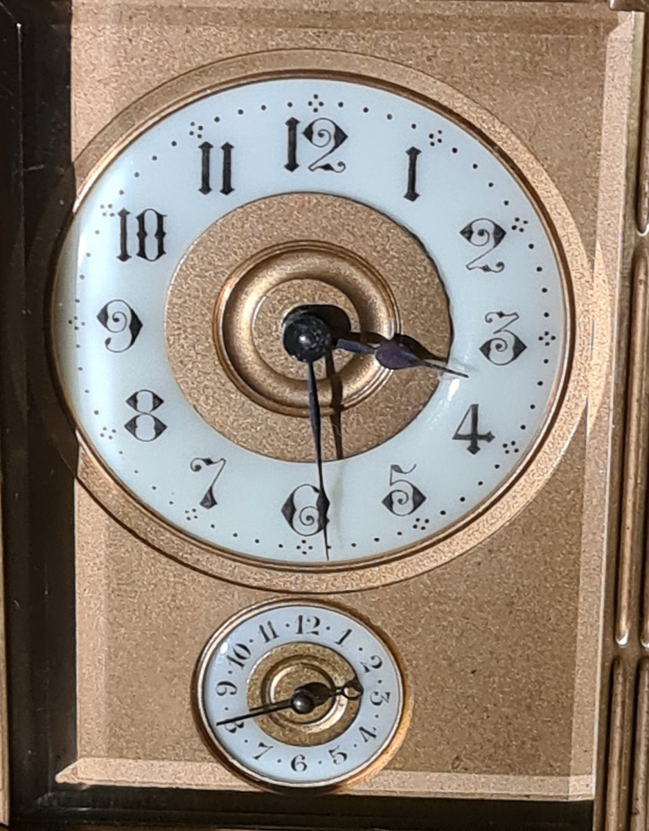 Pendulette d'Officier 19 éme à sonnerie-photo-1