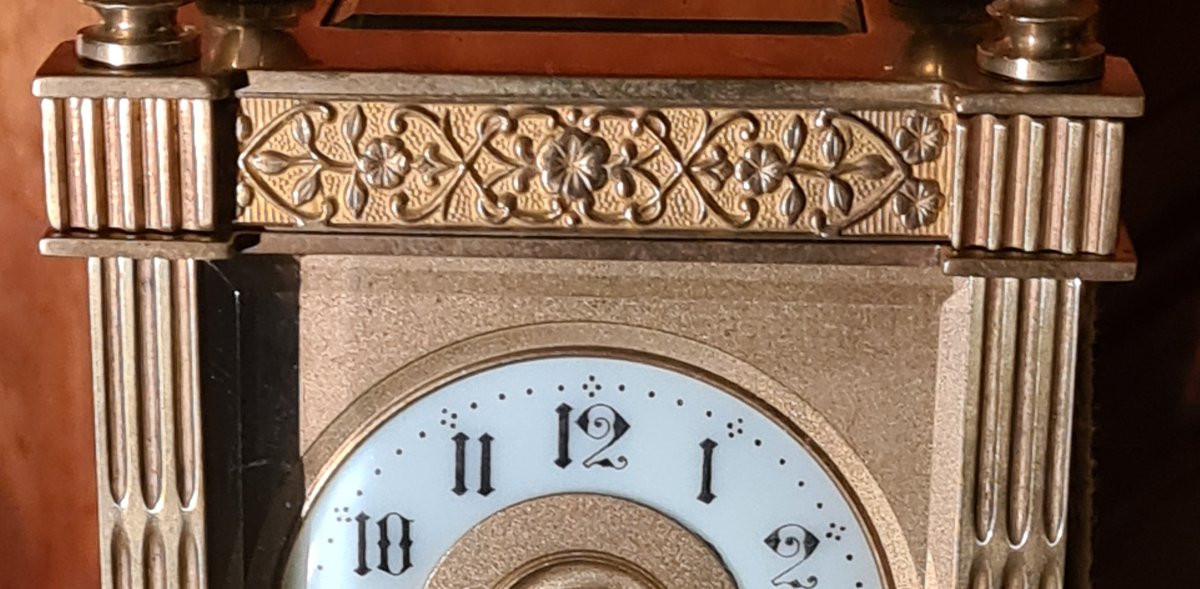 Pendulette d'Officier 19 éme à sonnerie-photo-2