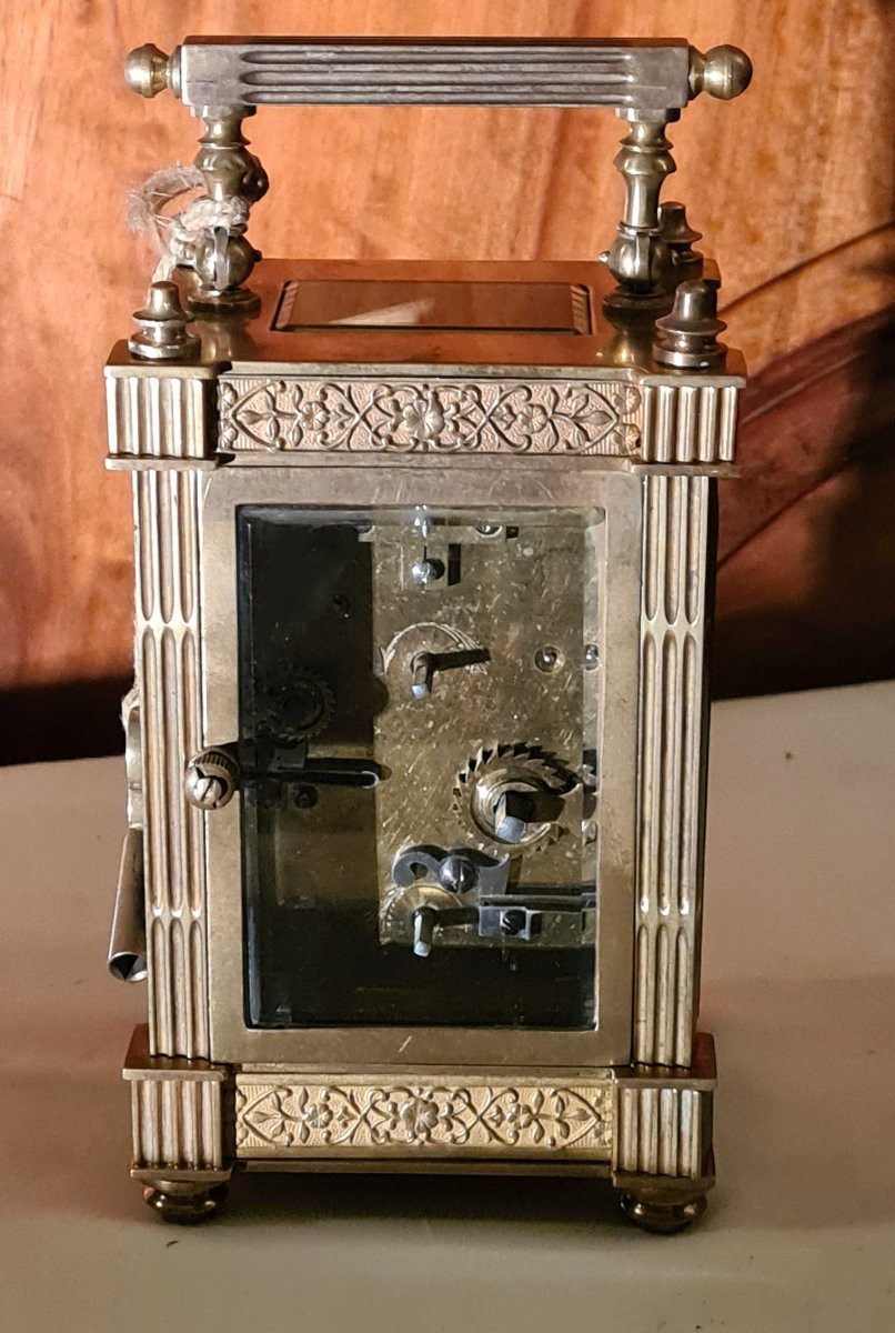 Pendulette d'Officier 19 éme à sonnerie-photo-5