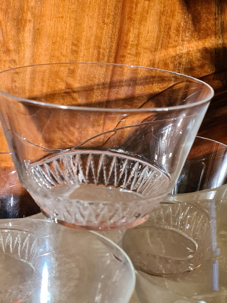 5 Bols modèle Bourgueil signé René Lalique-photo-5