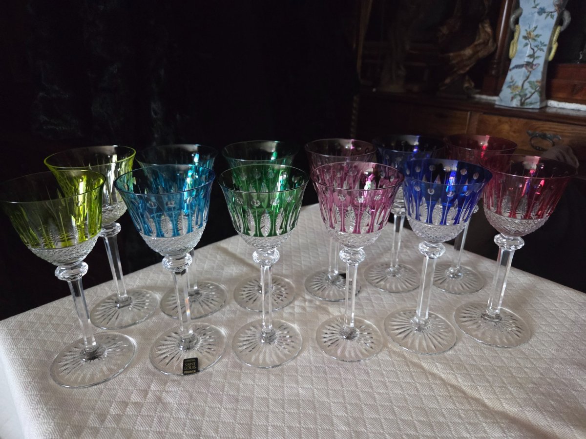 Saint Louis 1928 – Suite 12 Roemers Tommy Crystal 6 Doubled Colors-photo-2