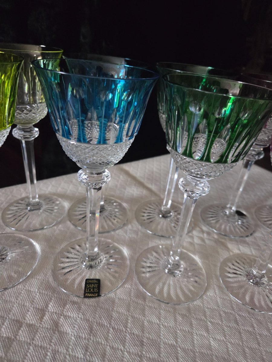 Saint Louis 1928 – Suite 12 Roemers Tommy Crystal 6 Doubled Colors-photo-4