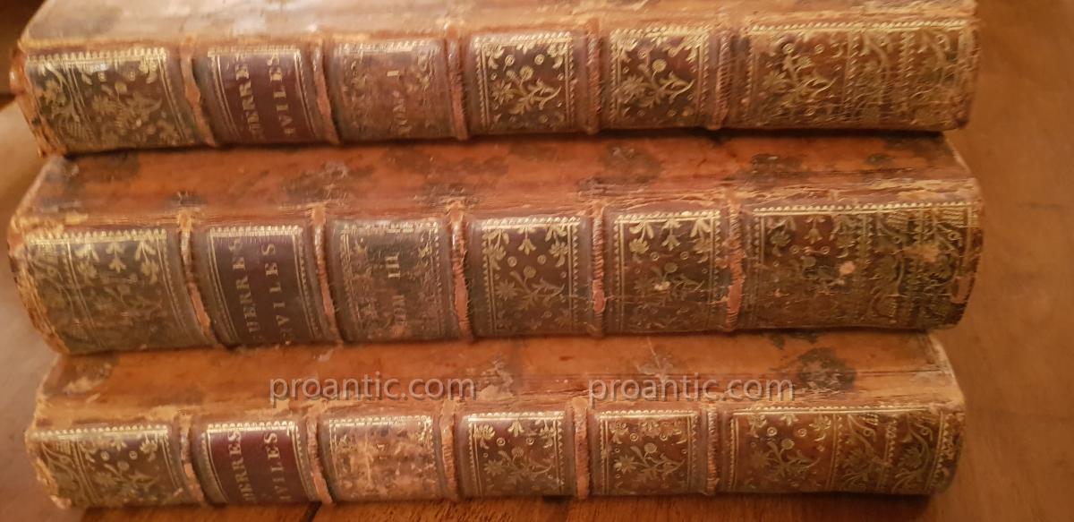Ancient Books History Of Civil Wars Of France (davila)-photo-3
