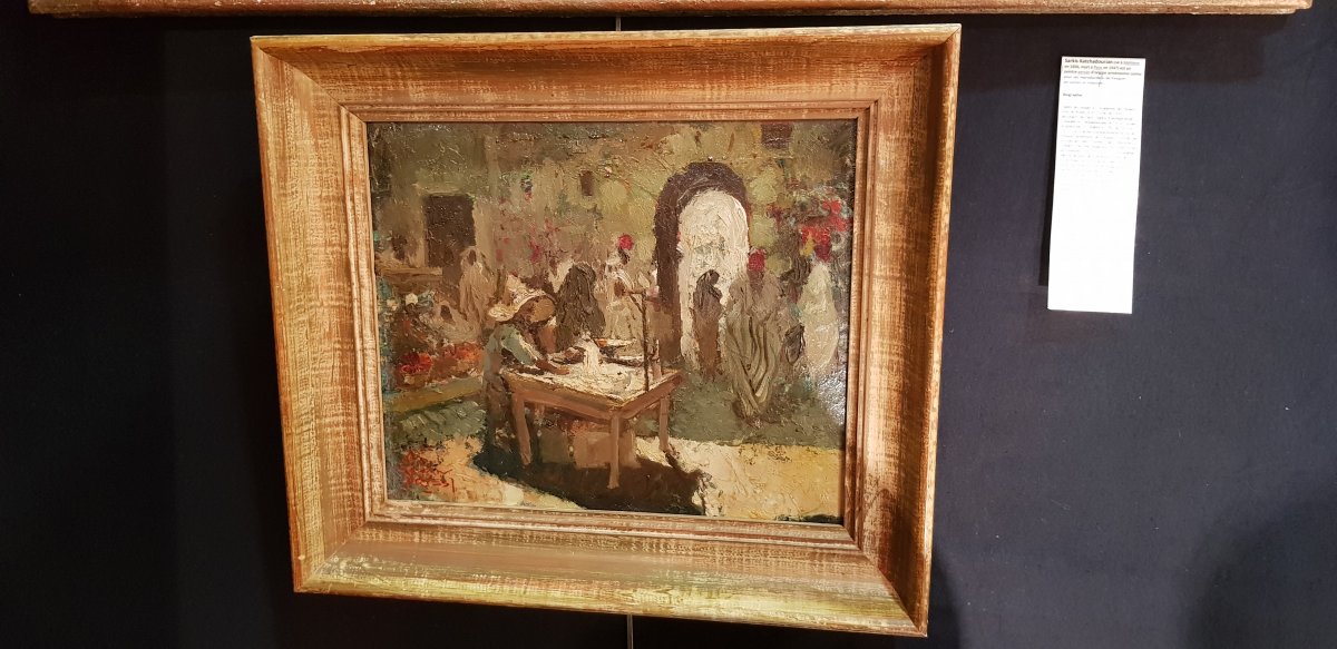 Tableau Orientaliste De Dick Van Driest-photo-4