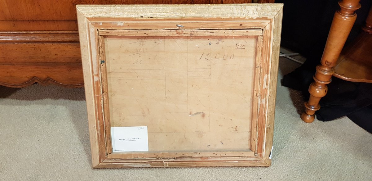 Tableau Orientaliste De Dick Van Driest-photo-5