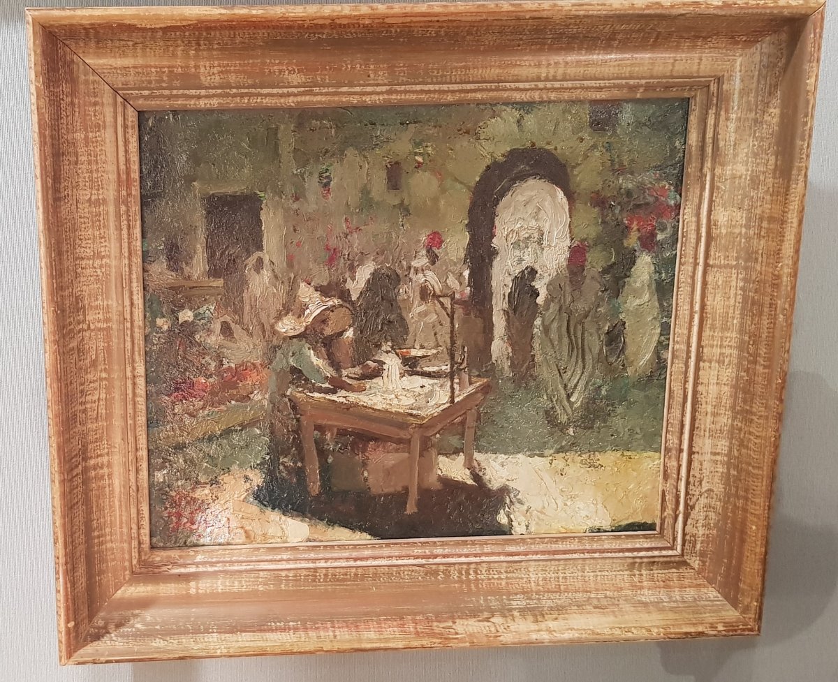 Tableau Orientaliste De Dick Van Driest