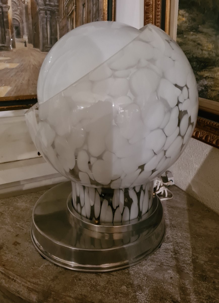 Table Lamp By Carlo Nason For Mazzega, 1960-photo-4