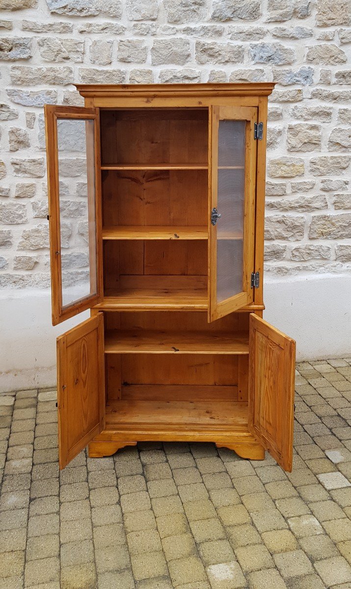 Small Cabinet 4 Doors In Haut Jura Fir-photo-4