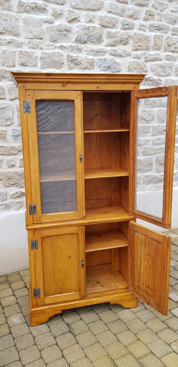 Small Cabinet 4 Doors In Haut Jura Fir-photo-4