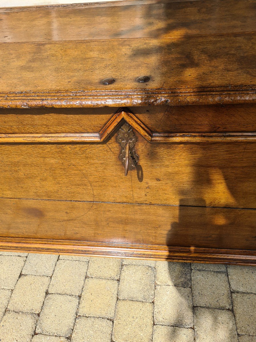 Chest In Oak Louis XIV Franche Comté-photo-5