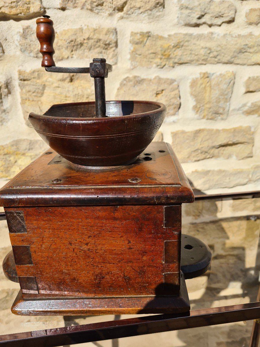 Very Big Coffee Grinder Early 19th-photo-5