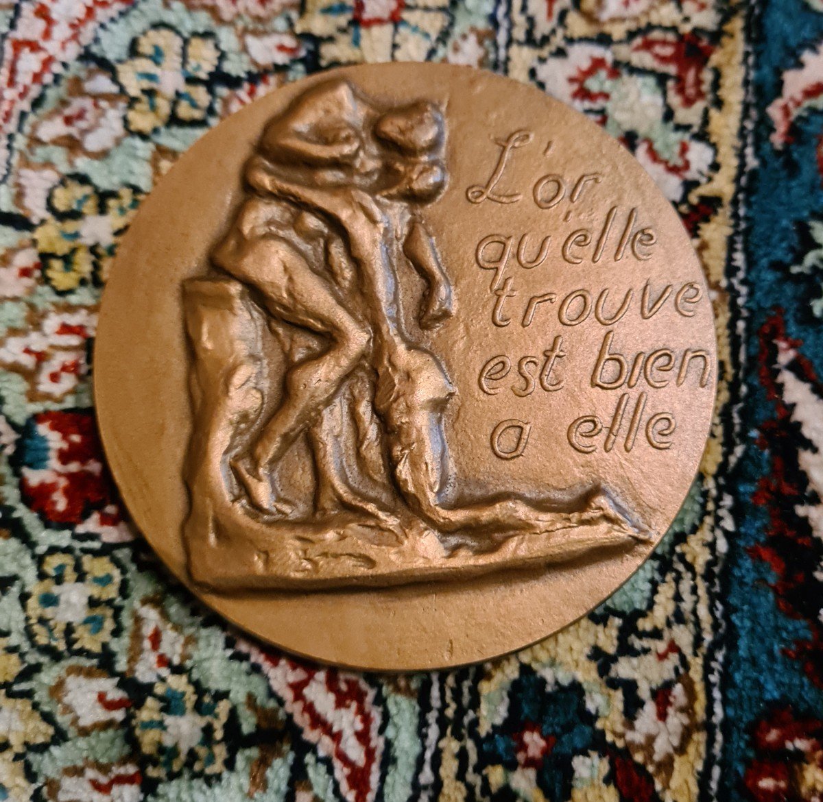 Camille Claudel Bronze Medal-photo-4
