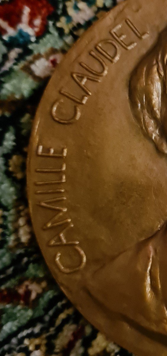 Médaille En Bronze Camille Claudel-photo-1