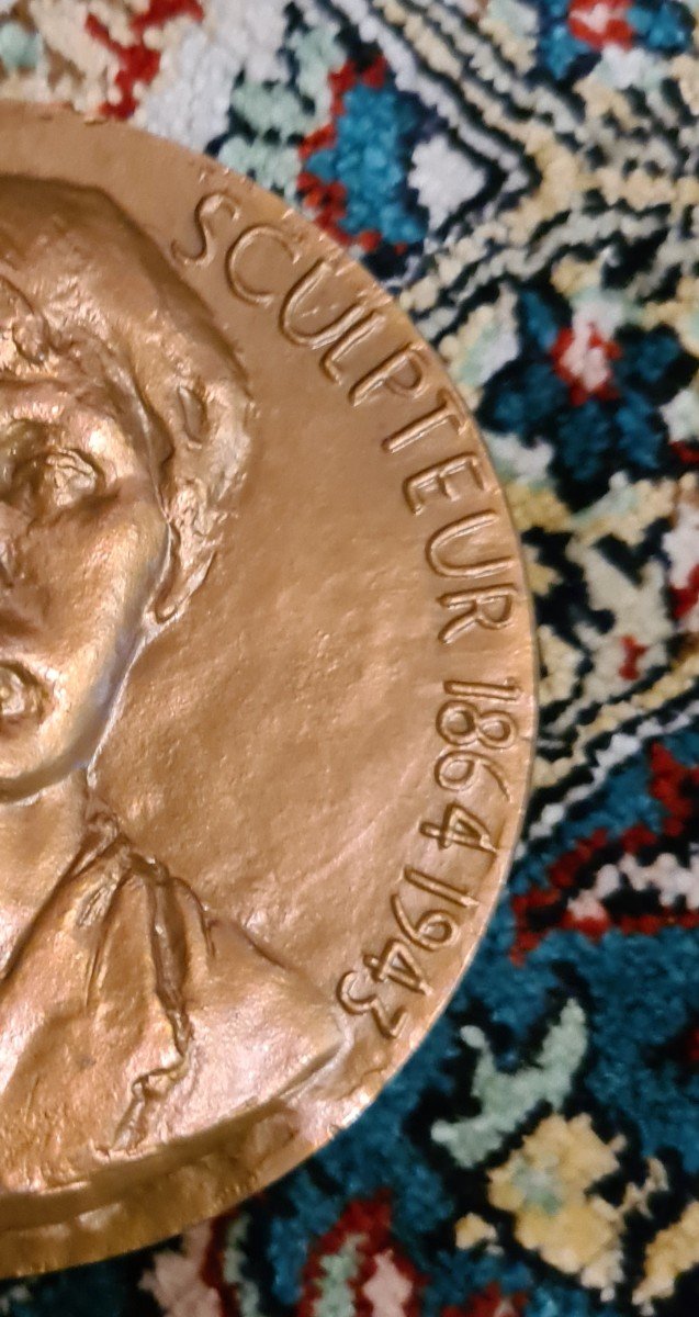 Médaille En Bronze Camille Claudel-photo-8