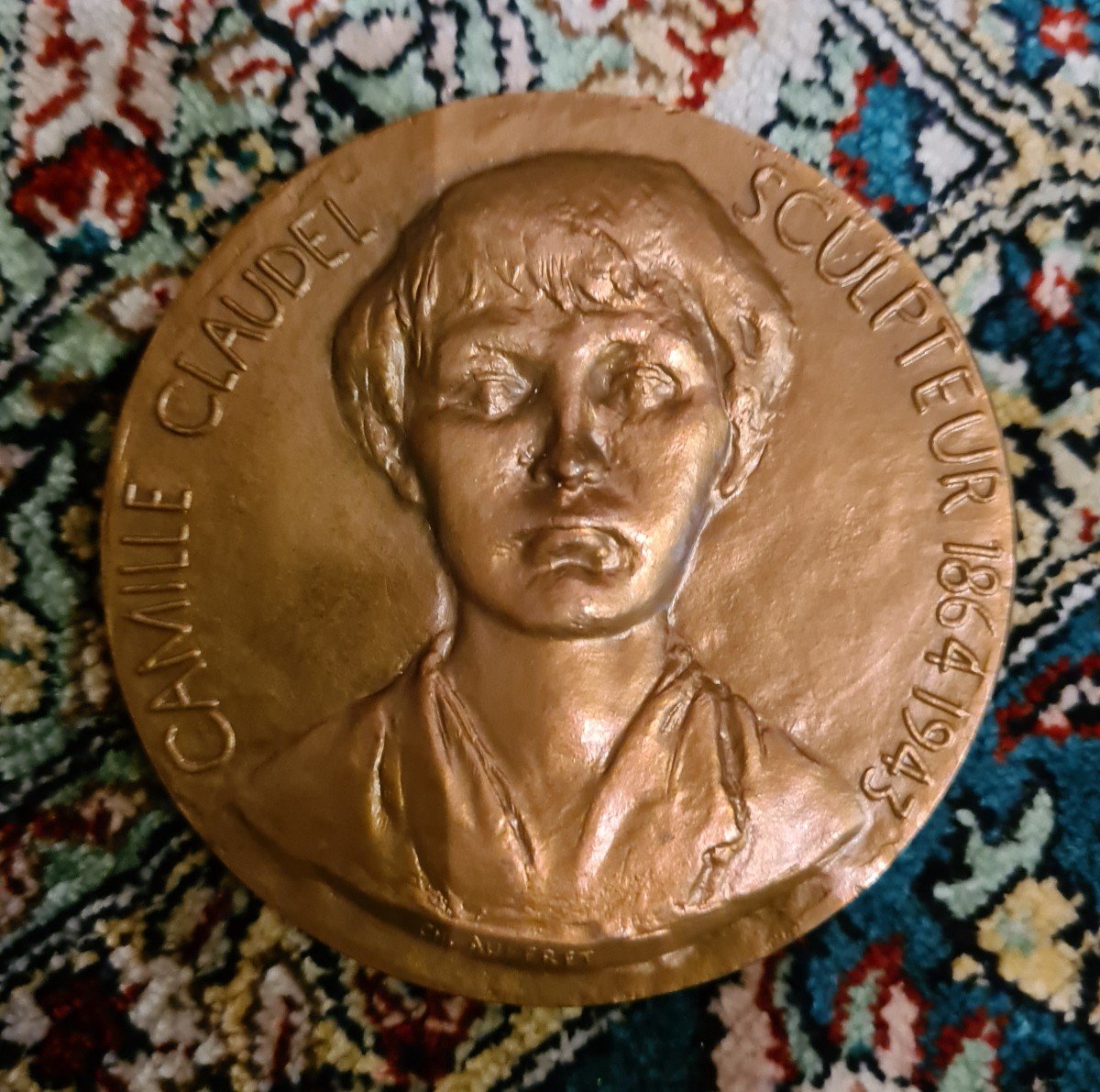 Médaille En Bronze Camille Claudel
