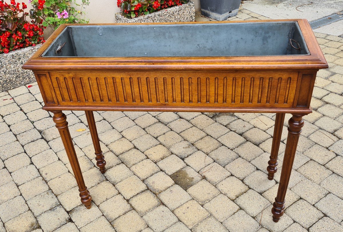 Louis XVI Style Walnut Planter