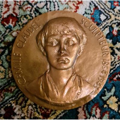 Médaille En Bronze Camille Claudel