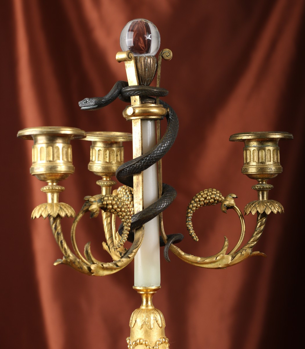 Candélabres aux serpents -photo-2