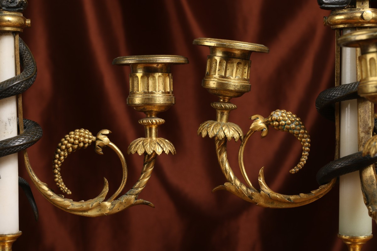 Candélabres aux serpents -photo-3