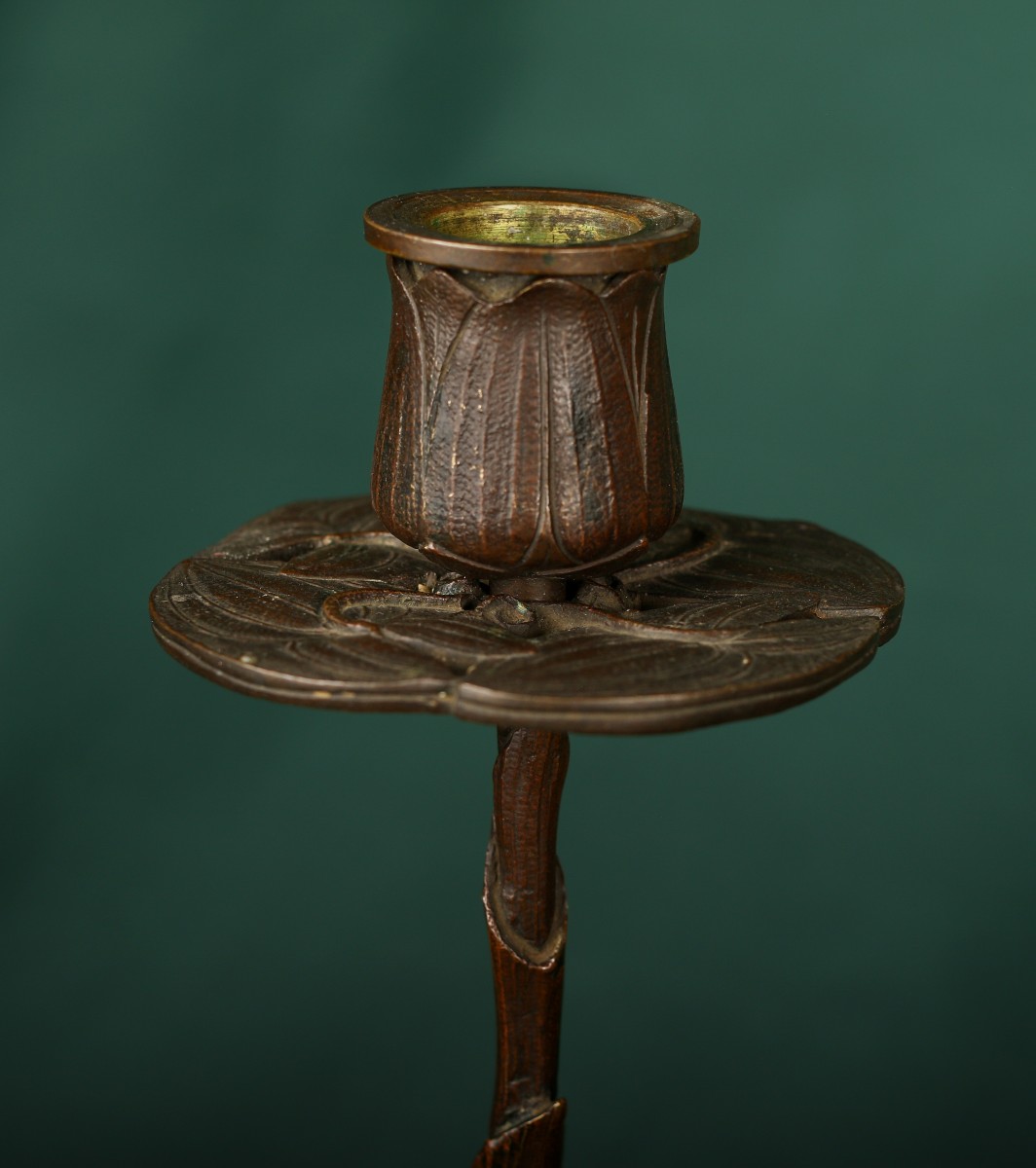 Pair Of Marabout Candlesticks-photo-4
