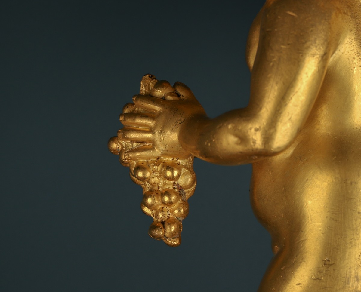 Pair Of Gilt Bronze Wall Lights -photo-3