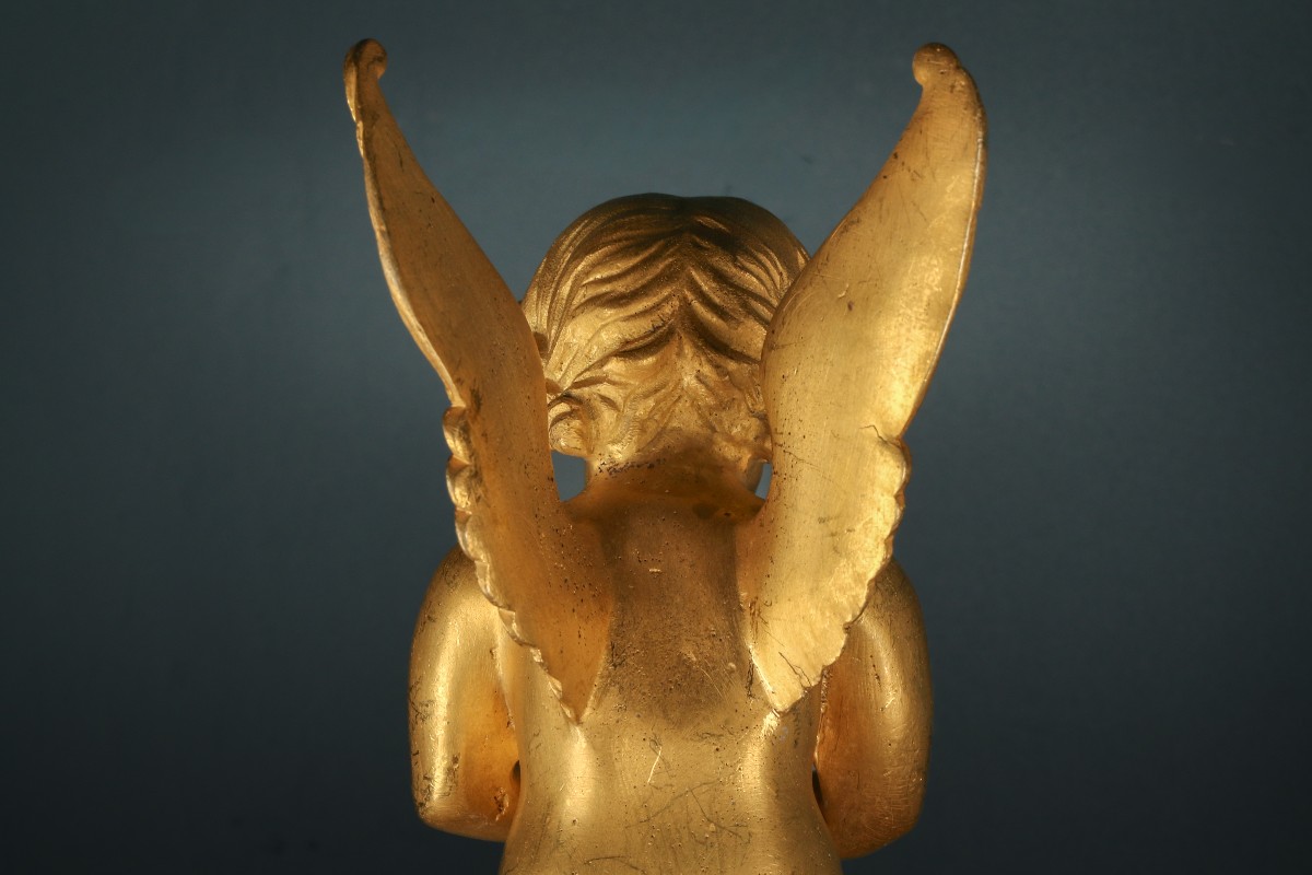 Pair Of Gilt Bronze Wall Lights -photo-3
