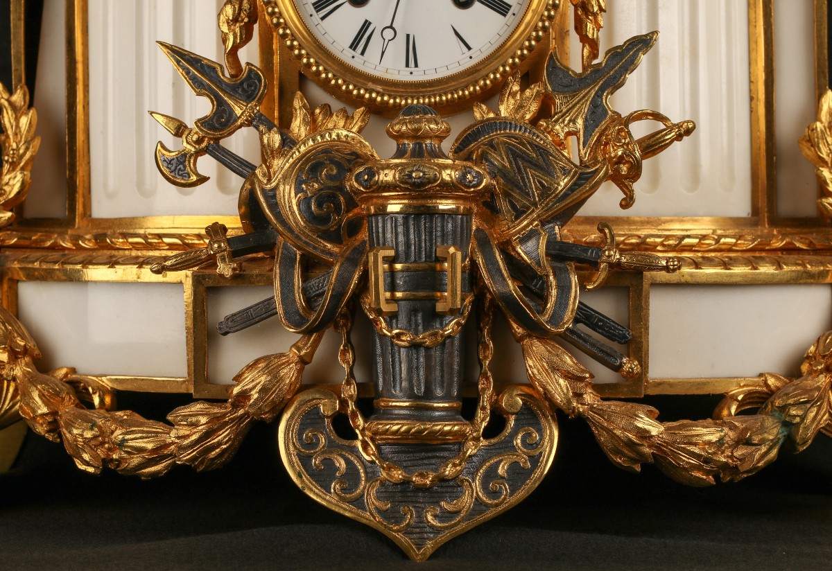 Pendule et ses candélabres -photo-2