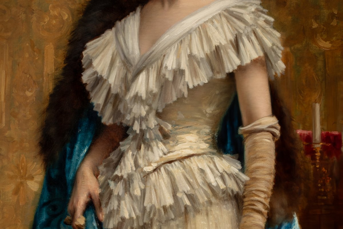 Portrait Of A Young Woman Of Quality -photo-4