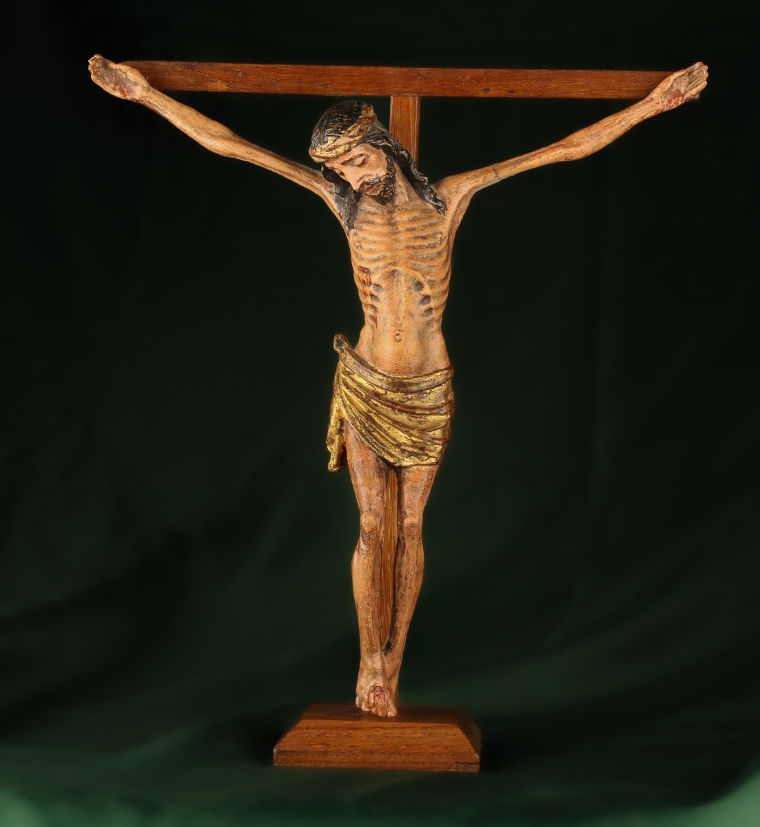 Christ en Croix Espagnol XVIIem siècle